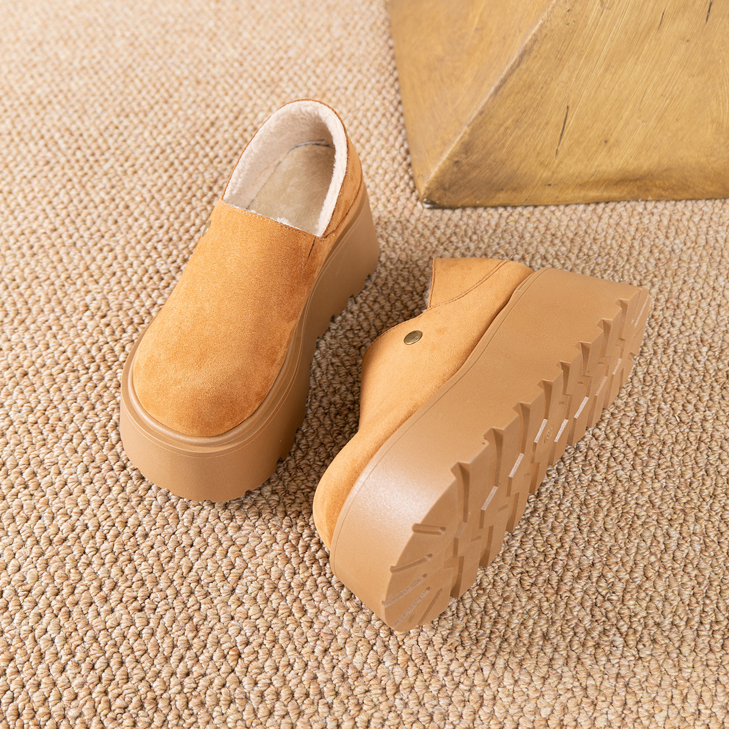 内增高厚底勃肯鞋女2025新款