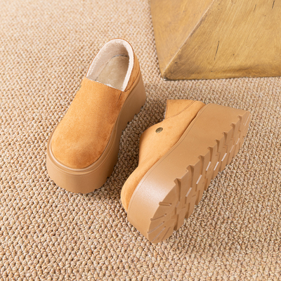 内增高厚底勃肯鞋女2025新款