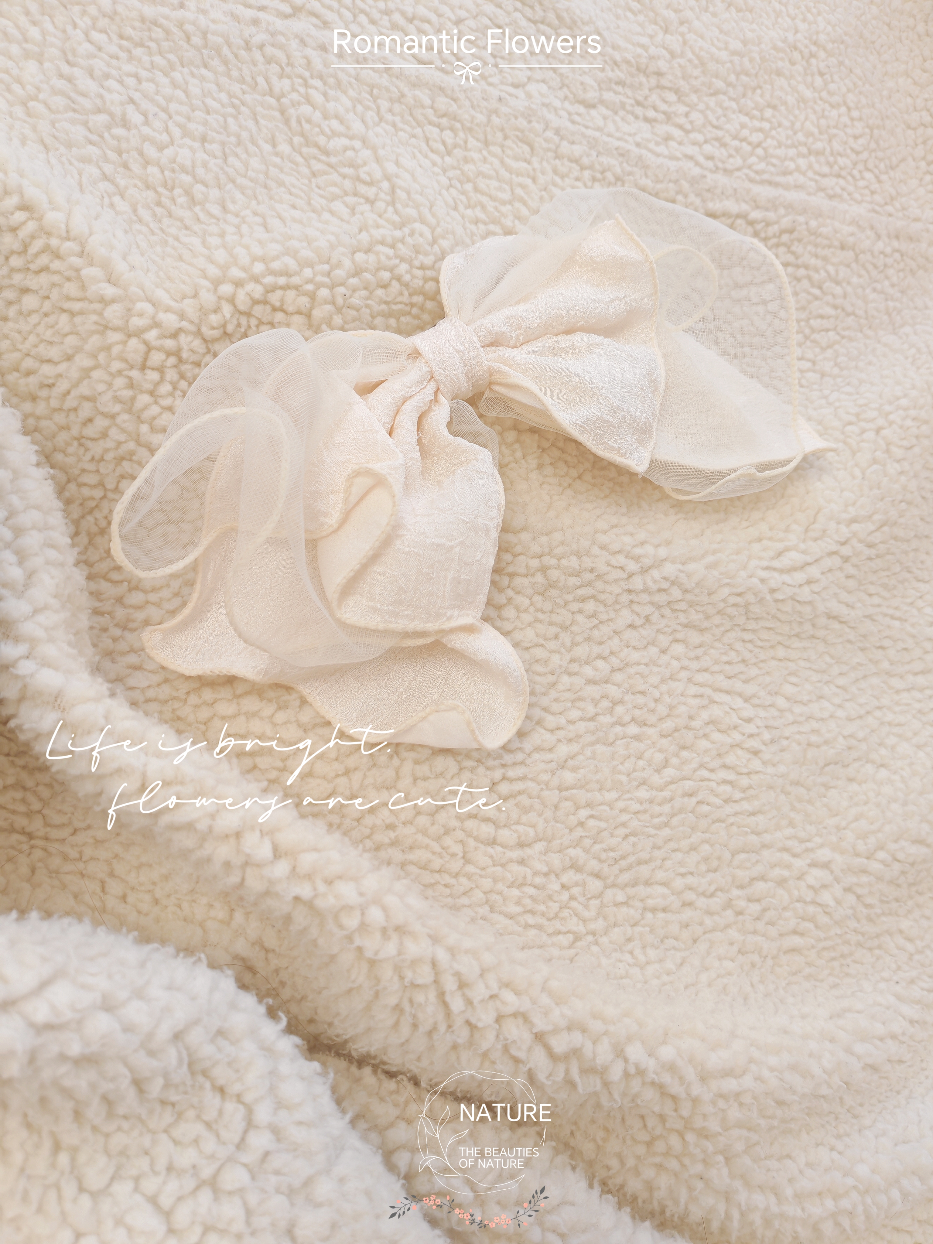 艺网纱丝带蝴蝶结发夹气质弹簧夹发卡马尾横夹顶夹子