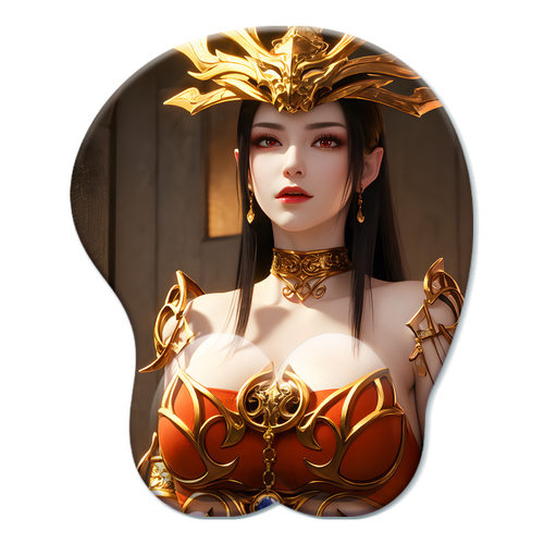 美杜莎云韵硅胶护腕鼠标垫
