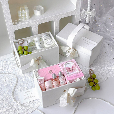 伴手礼女伴娘结婚高档实用礼物手提礼盒空盒子生日礼物女生小众