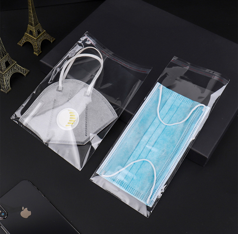 可装一次性塑料胶条透明袋子