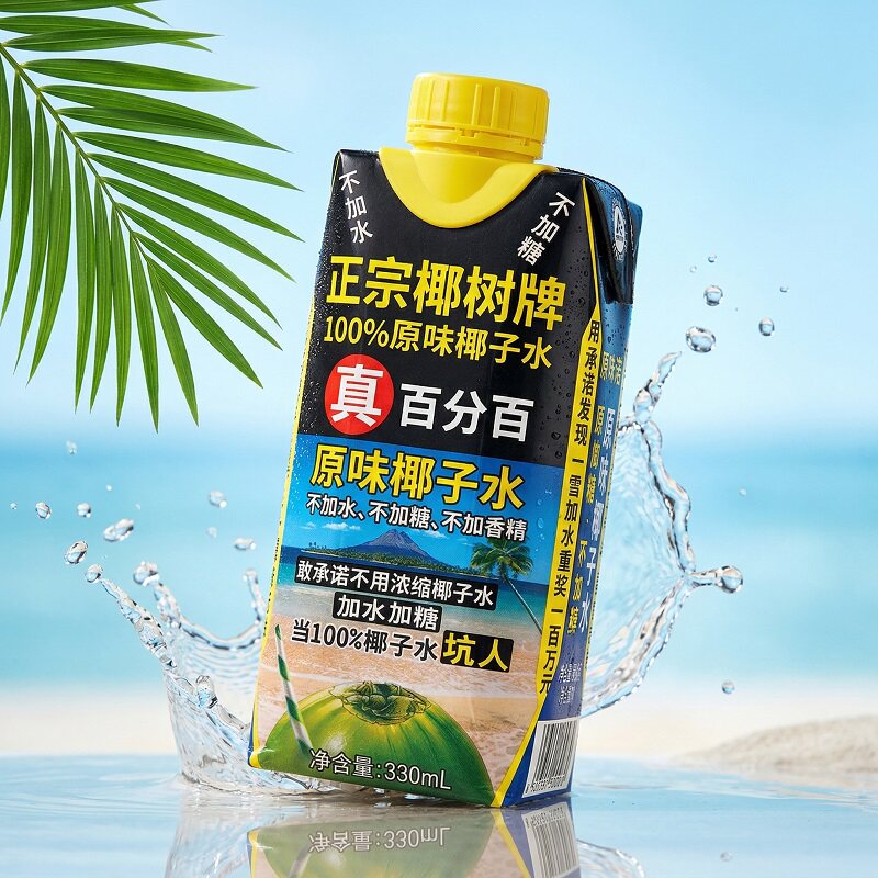 正宗椰树牌椰子水 椰树椰子汁 新鲜椰子肉鲜榨 椰奶椰子汁椰子水
