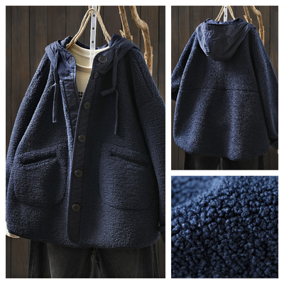 外套2025新款今年流行爆款休闲女士秋冬小个子摇粒绒羊羔毛厚上衣