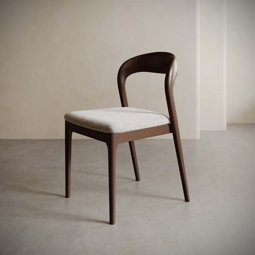 北欧实木简约餐椅现代网红