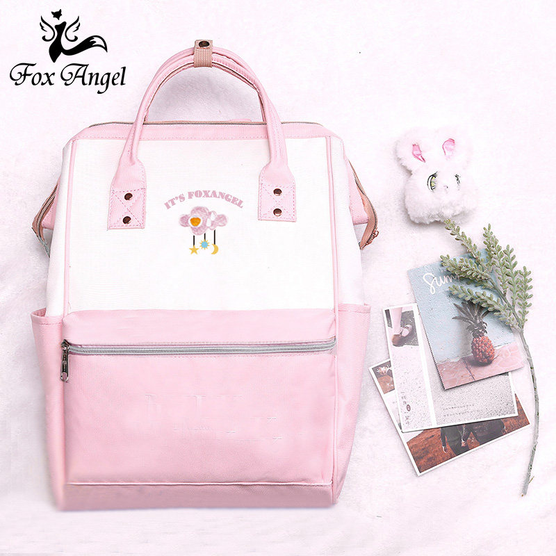 双肩包女2021新款时尚大容量森系背包初中学书包女ins风韩版高中在类目 箱包皮具/热销女包/男包, 双肩背包中 - 来自Buy2taobao.com提供专业的淘宝代购服务