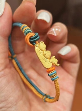 龙年龙舟龙船龙鼠猴三合生肖乘风破浪手绳男女情侣儿童新年礼物