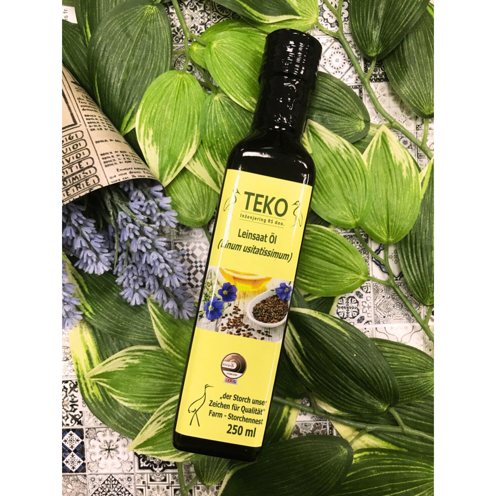 TEKO奧地利亞麻籽油250ml亞麻油食用油Omega-3 醉美鳍伊能静同款