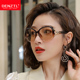墨镜女时尚 妈妈款 日夜两用偏光眼镜大脸显瘦变色太阳镜女防紫外线