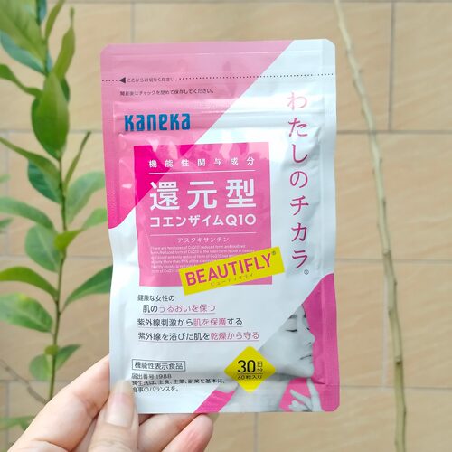 日本代购  kaneka原厂还原型辅酶Q10虾青素VC由内到外