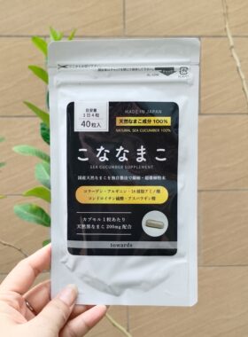 日本代购 北海道海参干提取富含18种氨基酸胶囊