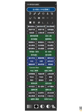 菜茑金木DR5整合版ps插件整合2021DR3DR4.5工笔画插件支持mac