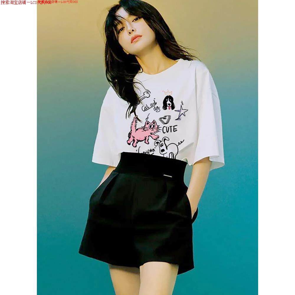 法国RoujeDsyle潮牌短袖t恤女