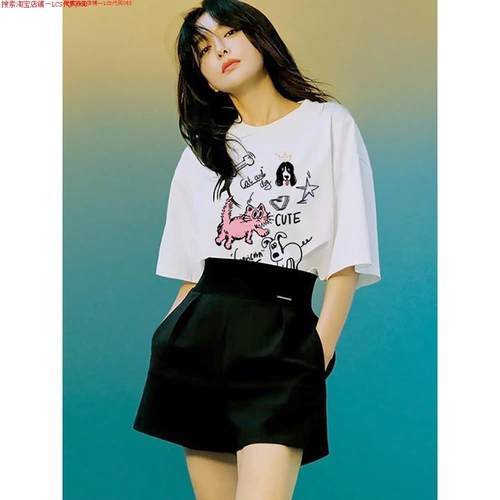 法国RoujeDsyle潮牌短袖t恤女