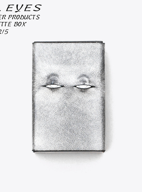 真皮香烟盒｜「Alleyes」纯手工制作 翻白眼设计