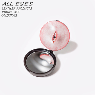 带镜气囊支架｜「Alleyes」眼珠设计 意大利皮革手工制作PlankAcc