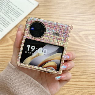 vivoXfilp折叠屏保护套vivo flip全包超薄斜跨vovo小折叠xflip网红皮质小香风 女款 适用vivoXflip手机壳新款