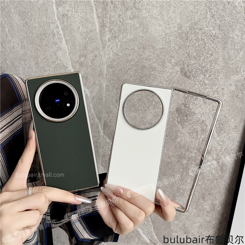 适用xfold5手机壳新款超薄素皮外