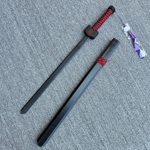 木头剑秦王剑竹剑木剑汉剑 儿童玩具宝剑古风道具兵器地摊玩具礼0