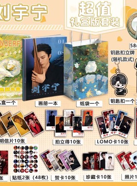 刘宇宁个人周边写真图集海报明信片钥匙扣立牌拍立得贺卡徽章