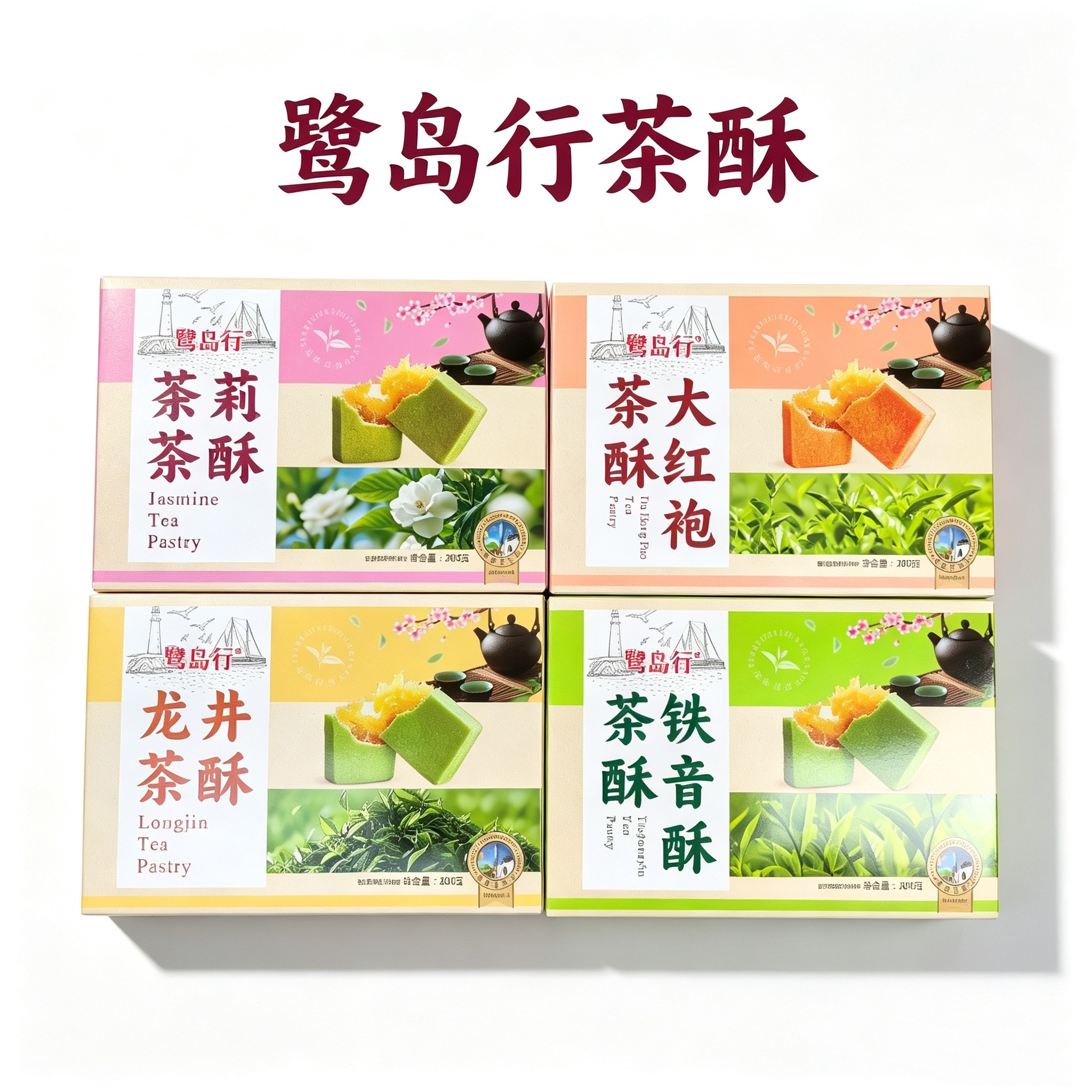 厦门特产茶酥凤梨酥伴手礼袋