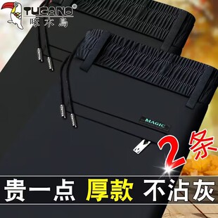 啄木鸟秋季厚款男士休闲裤子新款弹力抗皱免烫松紧腰宽松加绒卫裤