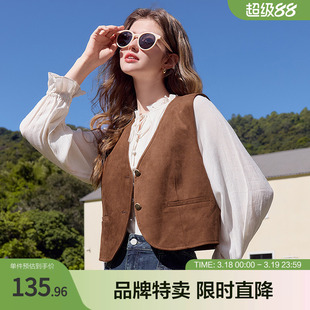 百图系带领套头衬衫甜美荷叶边袖口抗皱柔顺衬衫女