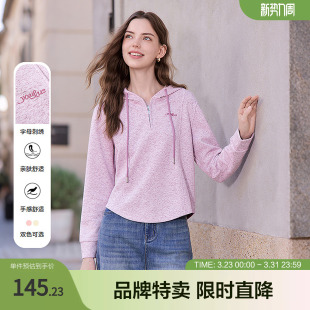 betu百图字母刺绣连帽卫衣彩点短款 oversize春秋复古