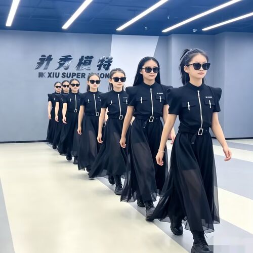 少儿儿童模特形体礼仪训练服