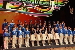 六一儿童大合唱服中学生小学生诗歌朗诵表演服装男女团体合唱服