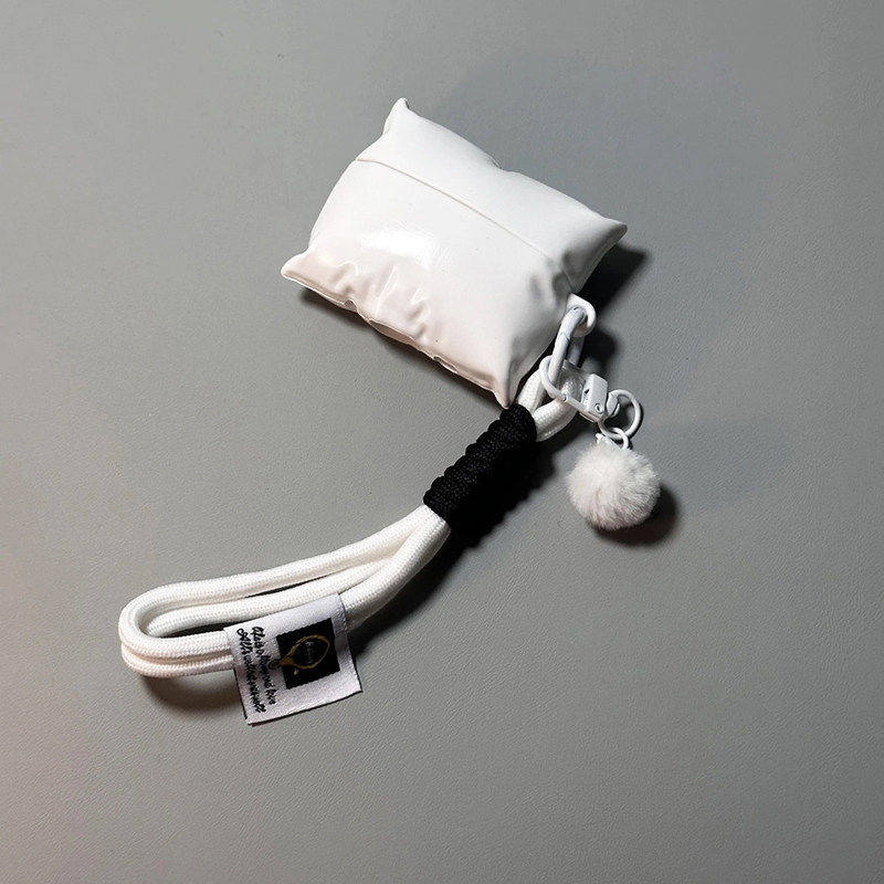 创意枕头适用苹果airpods4保护套airpodspro2充电仓耳机壳airpodspro3蓝牙airpod二代三代无线华强北7代pro7