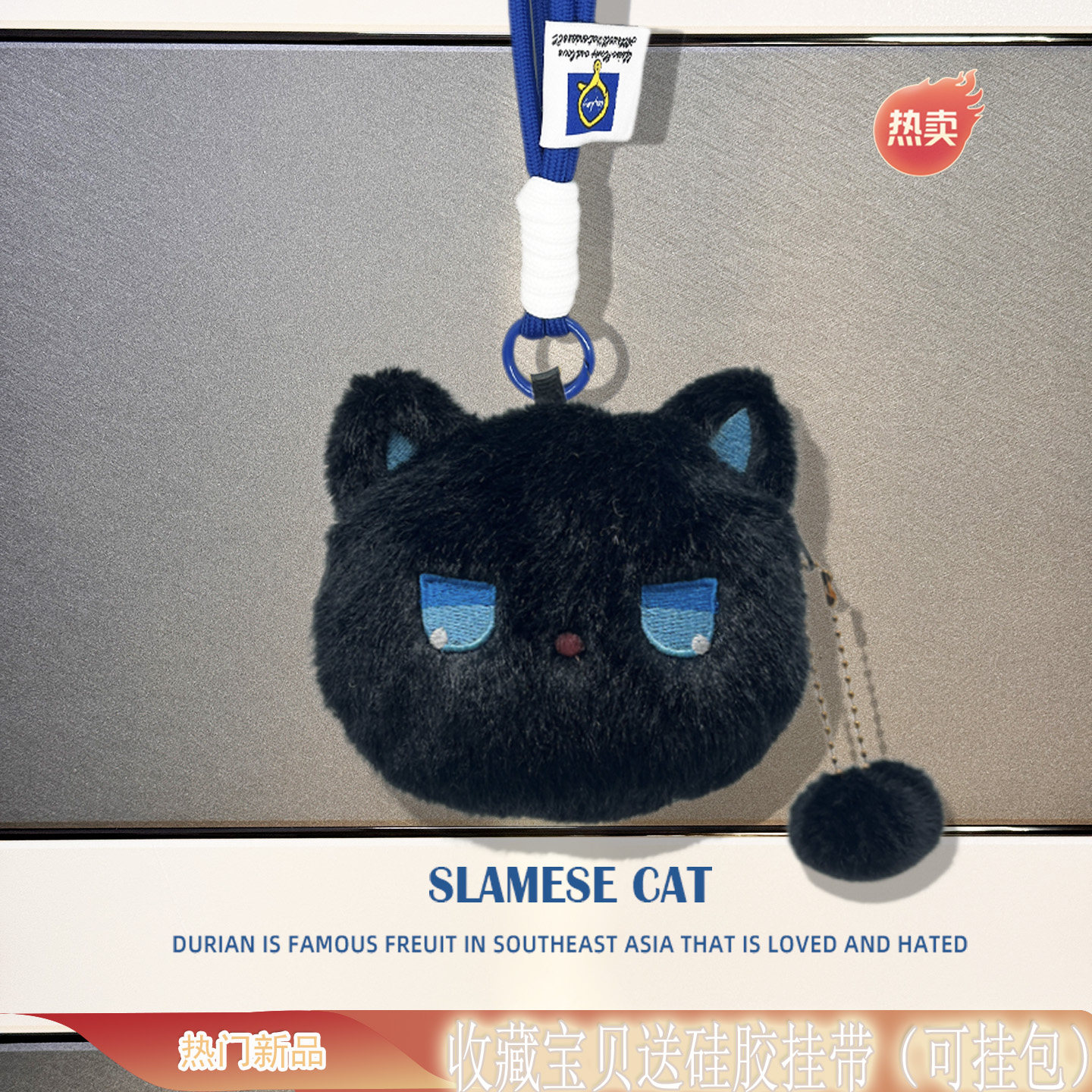 可爱小猫适用JBL TUNE BEAM琉璃荚/BUDS琉璃豆2代耳机套琉璃扣毛绒保护壳FLEX小晶豆2代毛绒WAVE BUDS收纳包