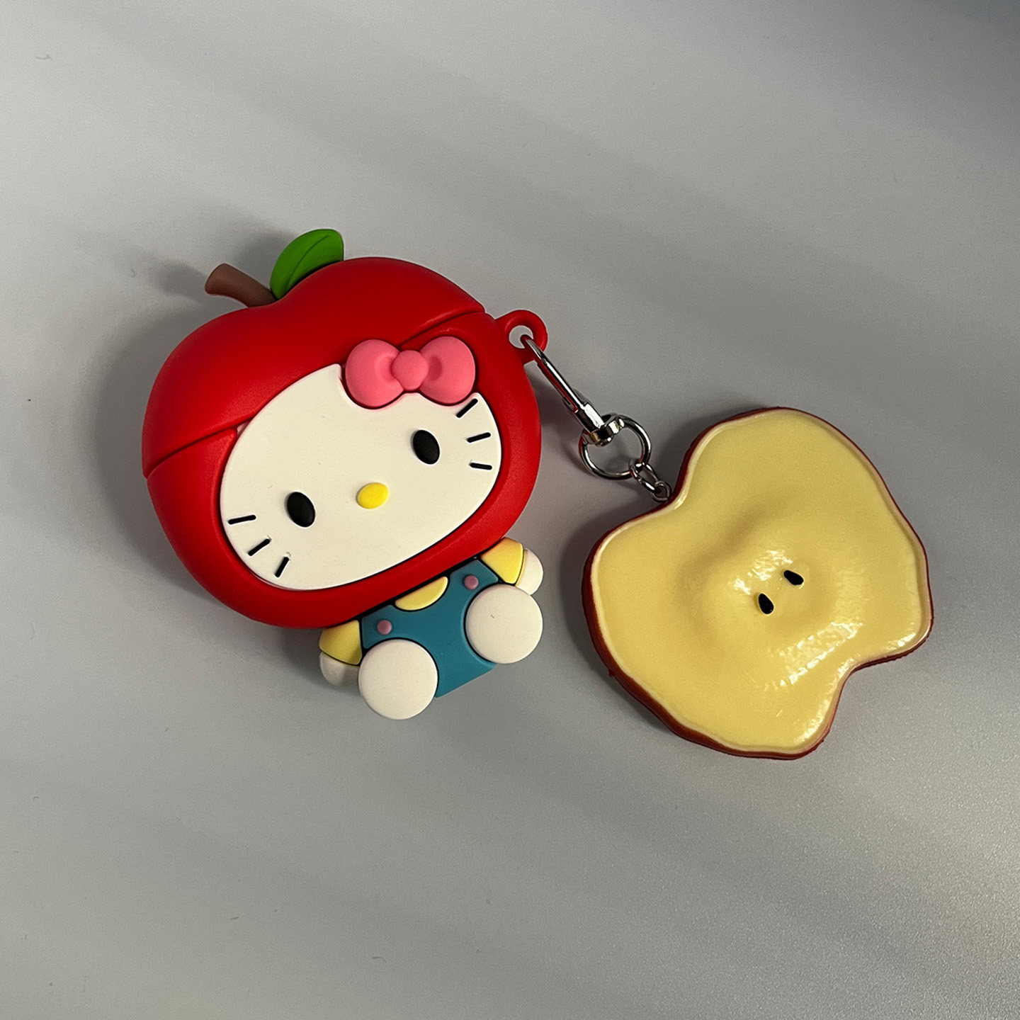 创意红苹果Kitty猫适用魔音beatsstudiobuds保护套硅胶魔音Beats Studio Buds+第二代无线蓝牙耳机壳可爱盒