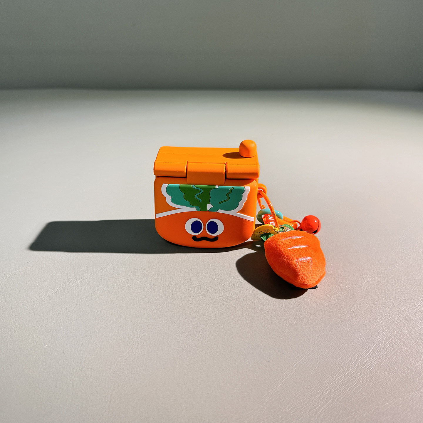 创意胡萝卜手机适用于SONY索尼wf1000xm5保护套wh-1000xm5保护壳蓝牙耳机套可爱胡萝卜防摔硅胶软壳xm5降噪豆