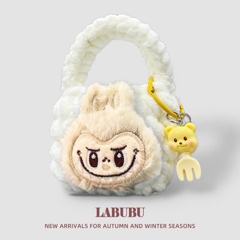 适用索尼WF 1000XM5保护套wf1000xm4蓝牙耳机壳xm5毛绒挂件LinkBuds S充电仓700n盒SP800N可爱L900卡通防摔套