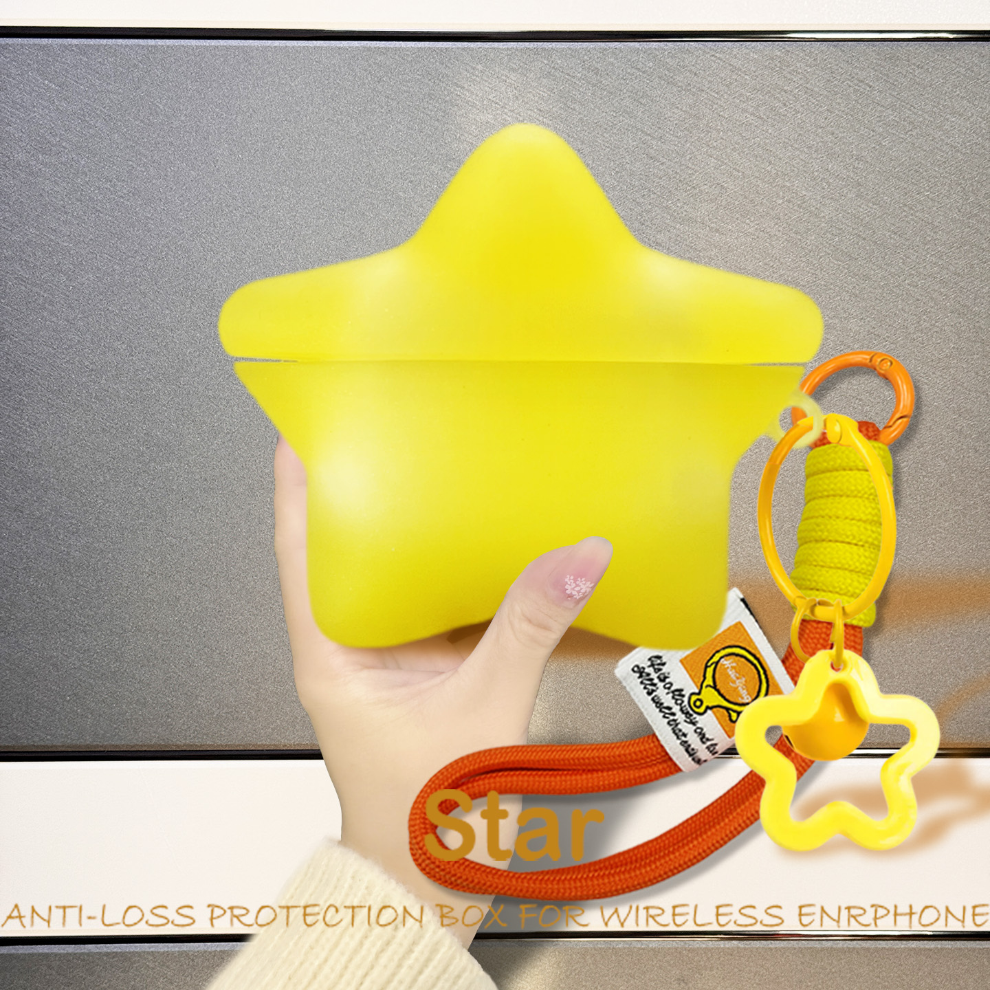 创意荧光星星适用于小米RedmiBuds6Pro耳机壳红米Buds5Pro降噪耳机保护套redmi6pro青春版硅胶充电仓盒5软壳