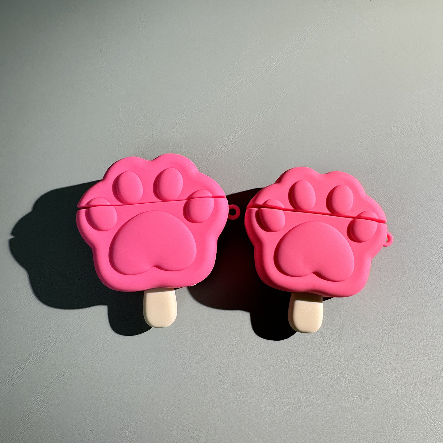 创意红色爪爪冰棍适用于SONY索尼wf1000xm5保护套wh-1000xm5保护壳蓝牙耳机套可爱爪爪冰棍防摔硅胶软壳xm5壳