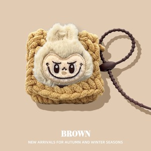 适用sony索爱GD35/31无线蓝牙耳机36保护套28软壳gk12新款SS-1收纳袋sr10毛绒SL6毛绒醒狮sl9潮sl3可爱防摔女