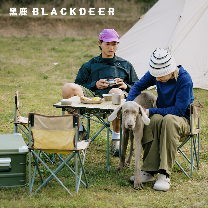 黑鹿BLACKDEER户外折叠桌椅套装露营野餐便携式野外装备用品 户外/登山/野营/旅行用品 户外椅子凳子 原图主图