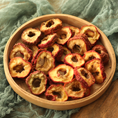 密之蓝天山楂干农家自然晾晒泡水喝干湿适中皮薄肉厚原味四份 包邮