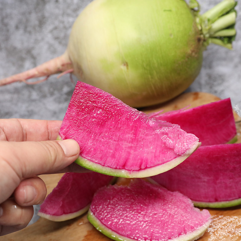 2025年新鲜心里美萝卜水果胭脂萝卜生吃脆爽现拔现发货即食包邮装,水产肉类/新鲜蔬果/熟食,萝卜/胡萝卜,淘宝优惠券,粉丝福利购,淘宝优惠卷