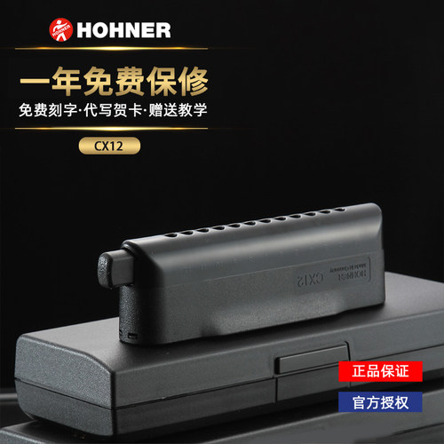 德国口琴HOHNER12孔半音阶口琴