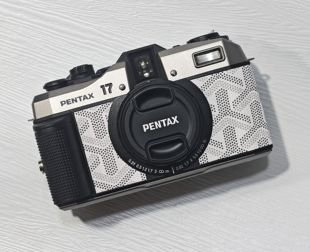 宾得17个性DIY人造PU革材质3M背胶贴皮蒙皮改色PENTAX 17相机专用