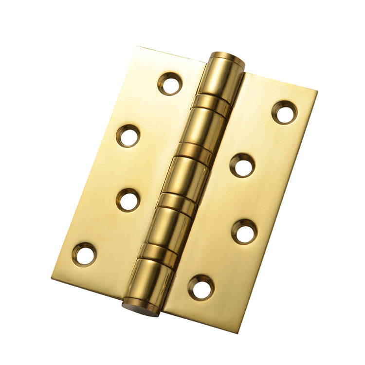 不锈钢平开合页木门房门静音折页活页门金银古铜黑色纯铜五金配件