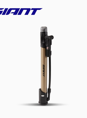 捷安特AIRmini 002打气筒美法嘴通用公路便携山地车自行车打气筒