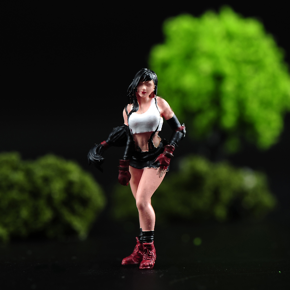 ANT 1/64 最终幻想-蒂法  微缩模型沙盘手办树脂小人偶微拍