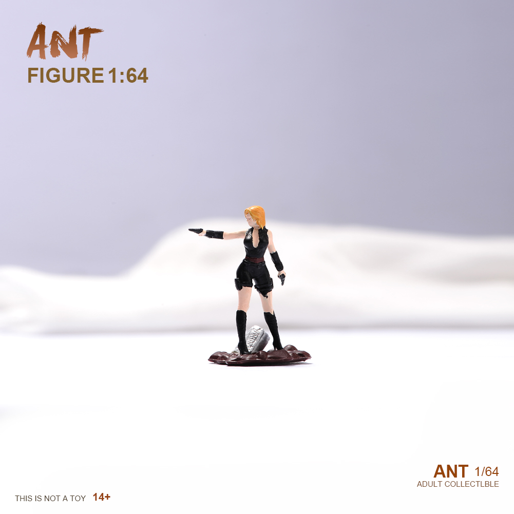 1/64杀手女树脂小人偶摆件