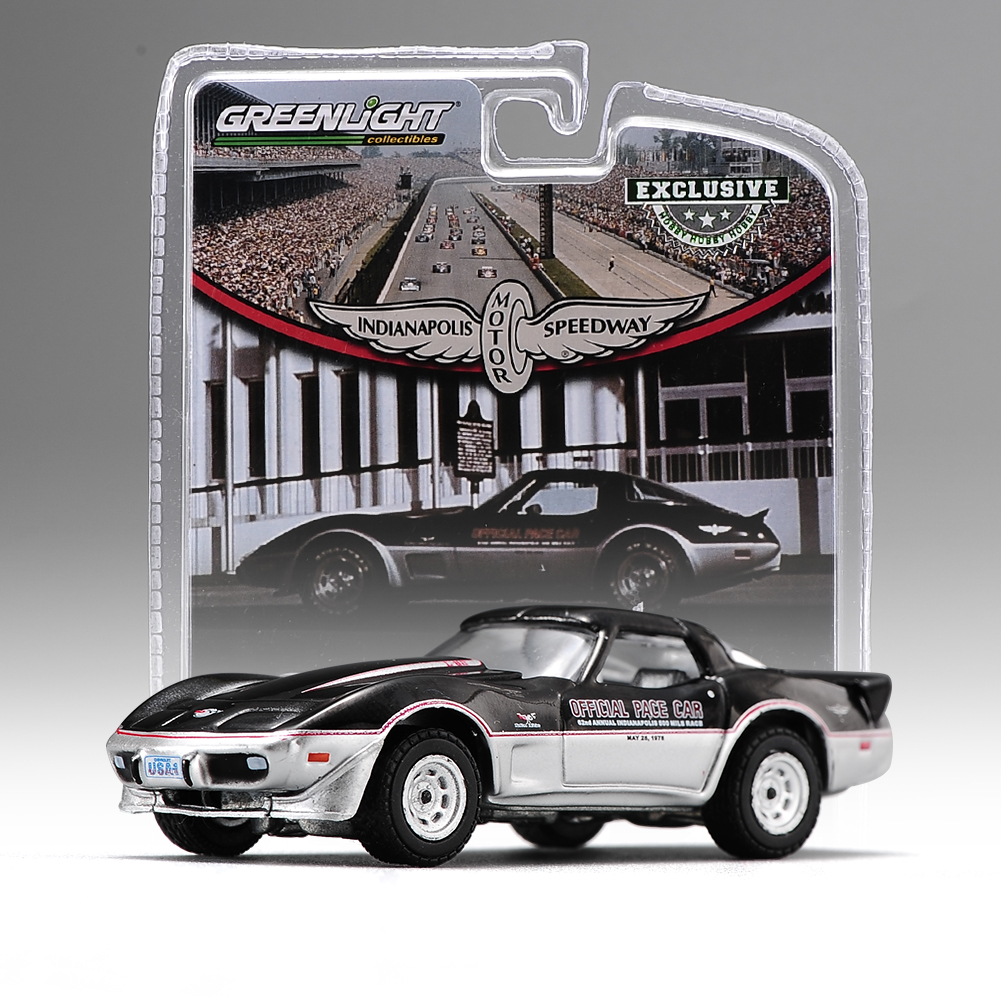 现货绿光 1/64 Greenlight 合金汽车模型 1978年雪佛兰科尔维特