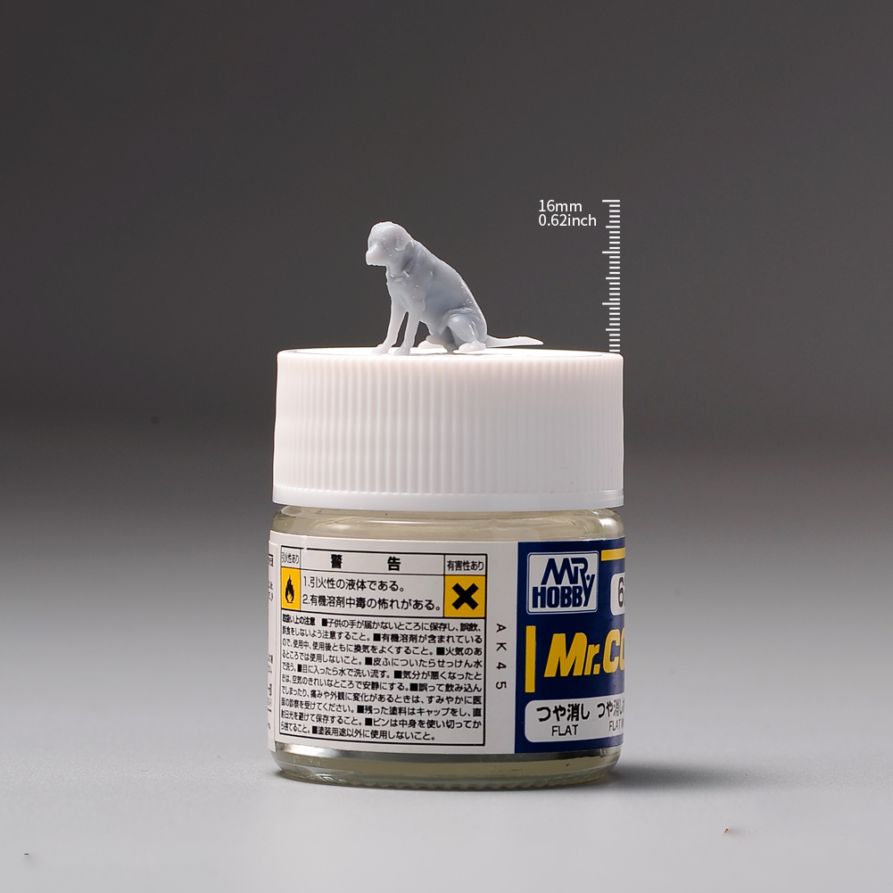 1/64树脂小人偶小狗动物模型ANT