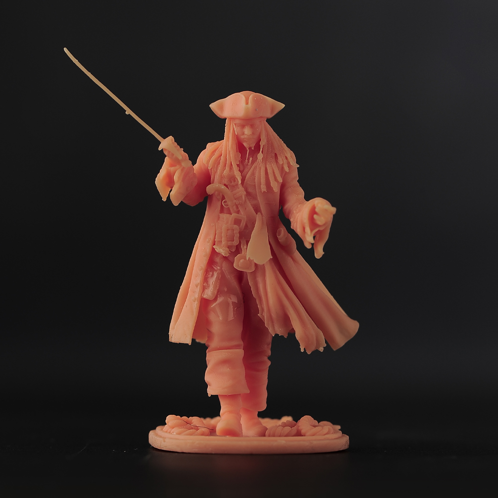 ANT 1/43 1/64 加勒比海盗杰克微缩模型沙盘手办树脂小人微拍摆件